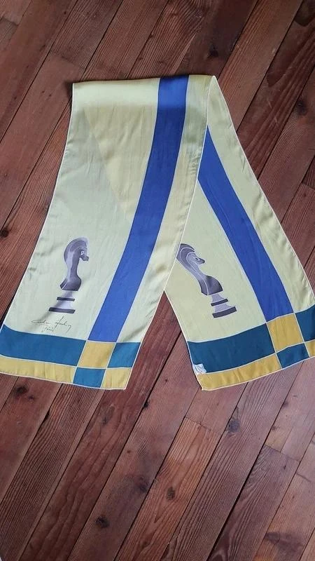 Foulard femme "Caroline Fashion" Echiquier